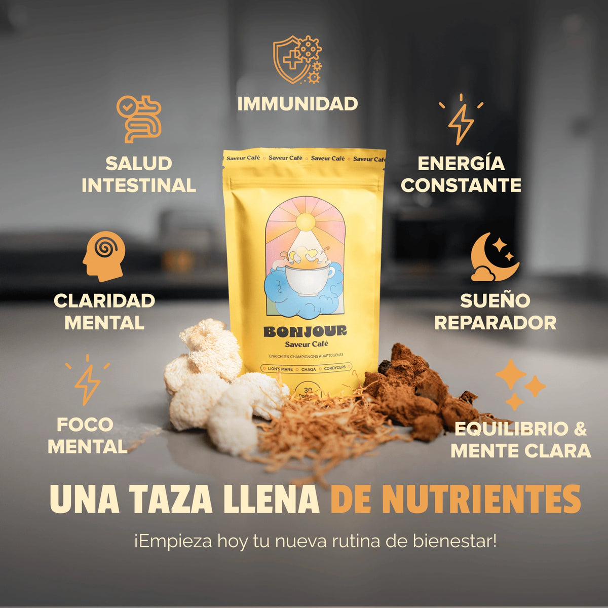 Bonjour – SABROSO, COMPLETO Y NATURAL