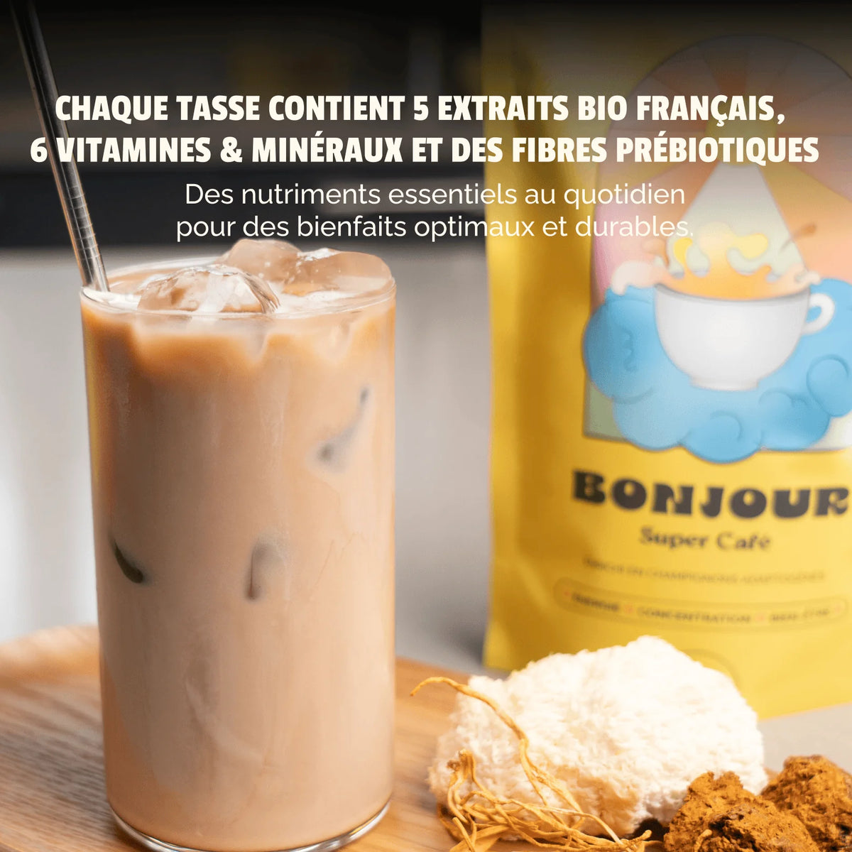 Bonjour – GOURMAND, COMPLET ET NATUREL